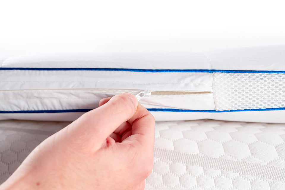Memory foam mattress topper